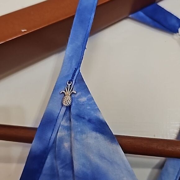 Pineapples Designed in Hawaii Tie Dye Maxi Dress Size Small‎ - Picture 5 of 10